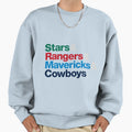 Dallas Sports Teams T-Shirt - Unique Graphic Men Women - T-Shirt, Sweatshirt, Hoodie
