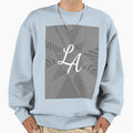 Modern Funky Pattern La Sweatshirt - Aesthetic Graphic for Adults - T-Shirt, Sweatshirt, Hoodie
