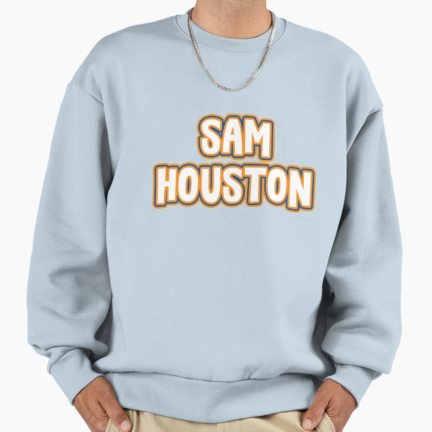 Shsu Sam Houston State University Sweatshirt - Minimalist Print for Adults - T-Shirt, Sweatshirt, Hoodie
