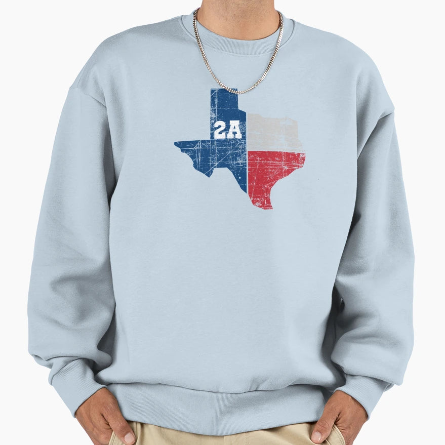 2Nd Amendment Texas Sweatshirt - Novelty Apparel Unisex - T-Shirt, Sweatshirt, Hoodie