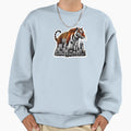 Majestic Bengal Over Cincinnati Sweatshirt - Unique Graphic Men Women - T-Shirt, Sweatshirt, Hoodie