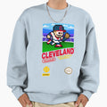 Cleveland 8 Bit Videogame Cart Sweatshirt - Custom Art Print for Adults - T-Shirt, Sweatshirt, Hoodie