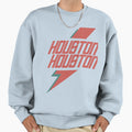 Houston Repeat Lightning Red Sweatshirt - Graphic Print Unisex - T-Shirt, Sweatshirt, Hoodie