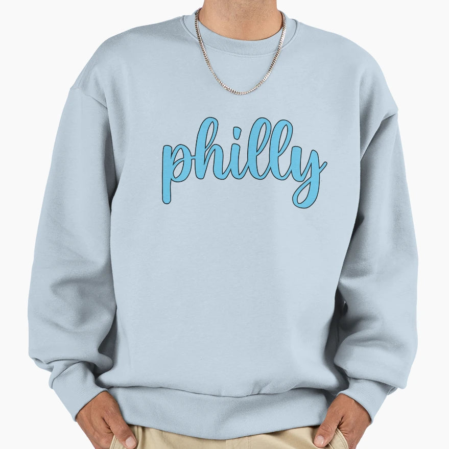 Philadelphia Sweatshirt - Custom Art Print Men Women - T-Shirt, Sweatshirt, Hoodie
