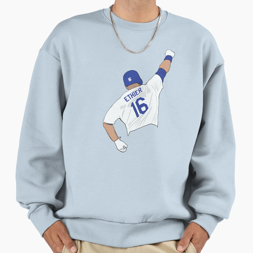 Andre Ethier Walk Off Home Run Los Sweatshirt - Streetwear Style Unisex - T-Shirt, Sweatshirt, Hoodie