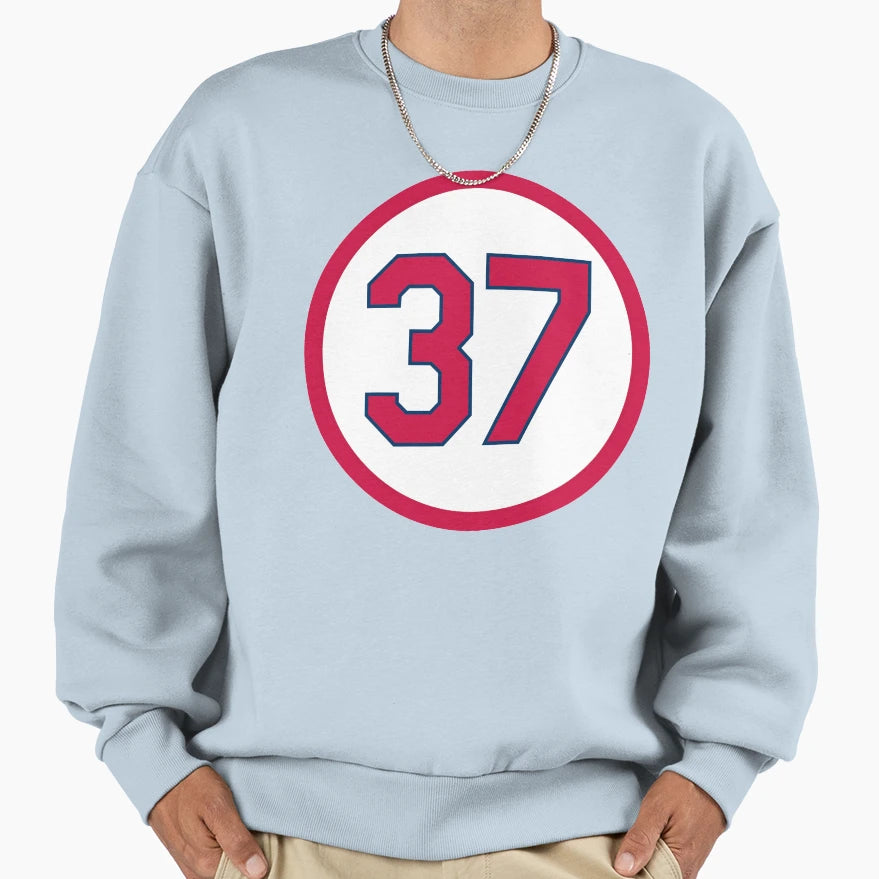Keith Hernandez 37 Jersey Number Sweatshirt - Aesthetic Graphic Unisex - T-Shirt, Sweatshirt, Hoodie
