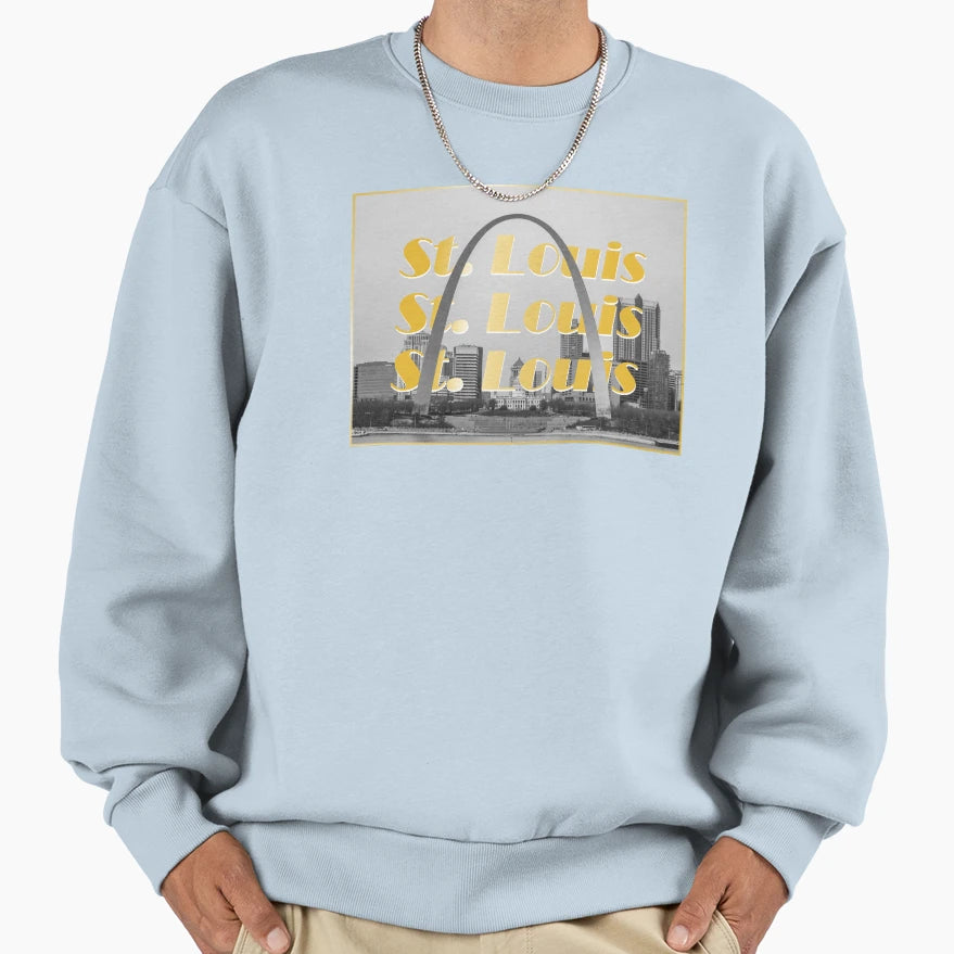 St Louis Sweatshirt - Graphic Print Men Women - T-Shirt, Sweatshirt, Hoodie