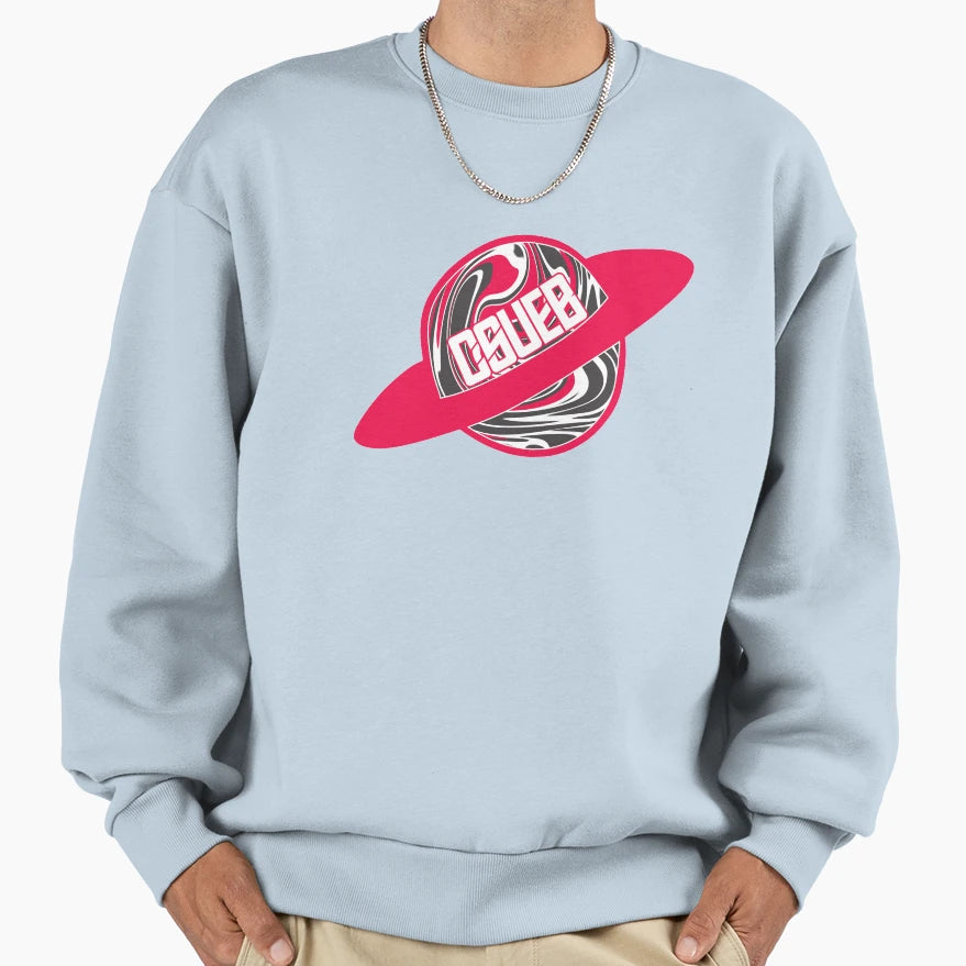 Csueb Cal State East Bay Planet Sweatshirt - Minimalist Print Men Women - T-Shirt, Sweatshirt, Hoodie