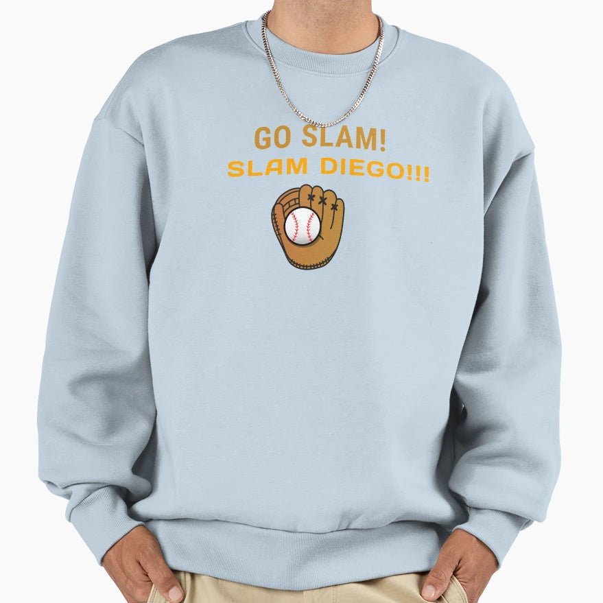 Modern Go Slam Slam Diego Designs Sweatshirt - Aesthetic Graphic Men Women - T-Shirt, Sweatshirt, Hoodie