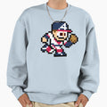 Atlanta 8 Bit Player Sweatshirt - Aesthetic Graphic Men Women - T-Shirt, Sweatshirt, Hoodie