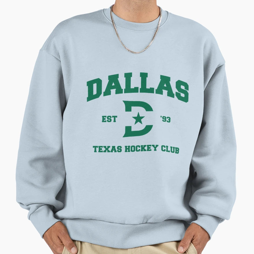 Art Dallas Stars Sweatshirt - Trendy Graphic Men Women - T-Shirt, Sweatshirt, Hoodie