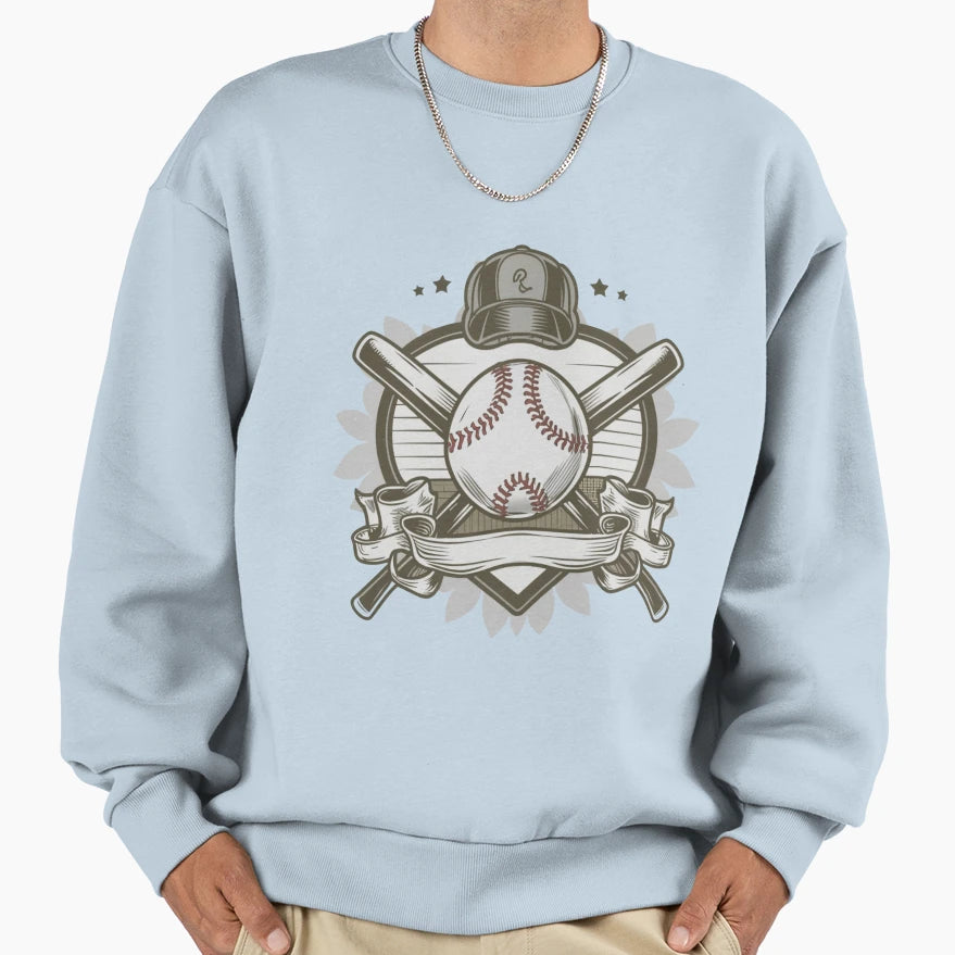 Baseball As National Sport Sweatshirt - Casual Everyday Wear for Adults - T-Shirt, Sweatshirt, Hoodie