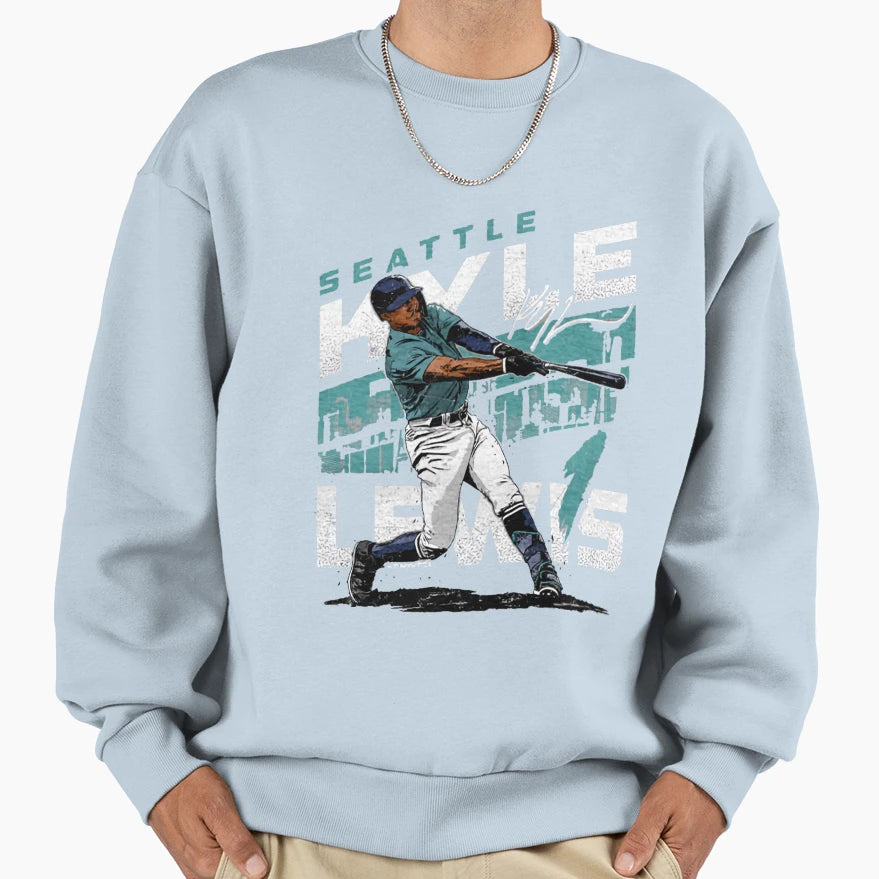 Kyle Lewis City Name Sweatshirt - Fun Novelty Design Unisex - T-Shirt, Sweatshirt, Hoodie