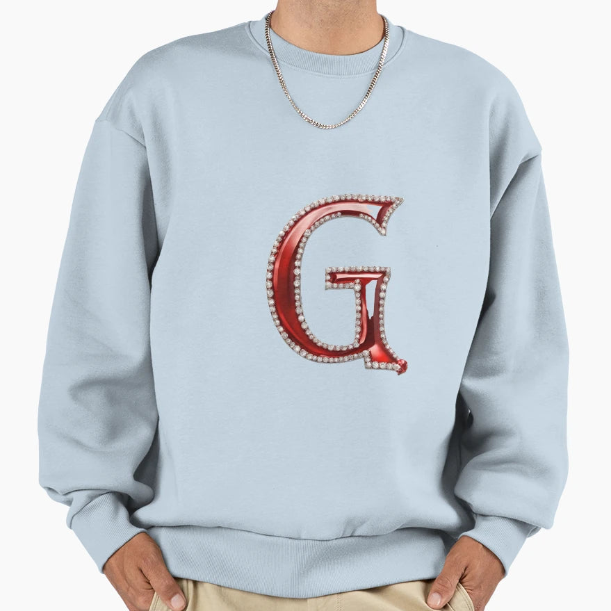 Letter G Sweatshirt - Streetwear Style Men Women - T-Shirt, Sweatshirt, Hoodie