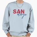 San Diego Calligraphy Handwriting Sweatshirt - Fun Novelty Design Unisex - T-Shirt, Sweatshirt, Hoodie