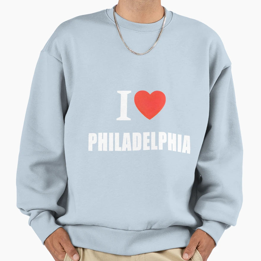 Philadelphia Souvenir Memorypng Sweatshirt - Graphic Print Men Women - T-Shirt, Sweatshirt, Hoodie
