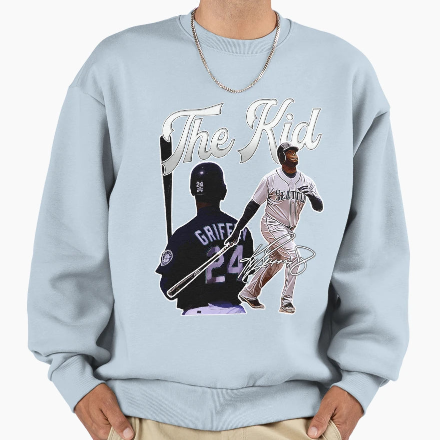 Ken Griffey Jr Seattle Baseball Legend Sweatshirt - Novelty Apparel Unisex - T-Shirt, Sweatshirt, Hoodie