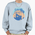 San Diego Palm Trees Sweatshirt - Casual Everyday Wear Unisex - T-Shirt, Sweatshirt, Hoodie