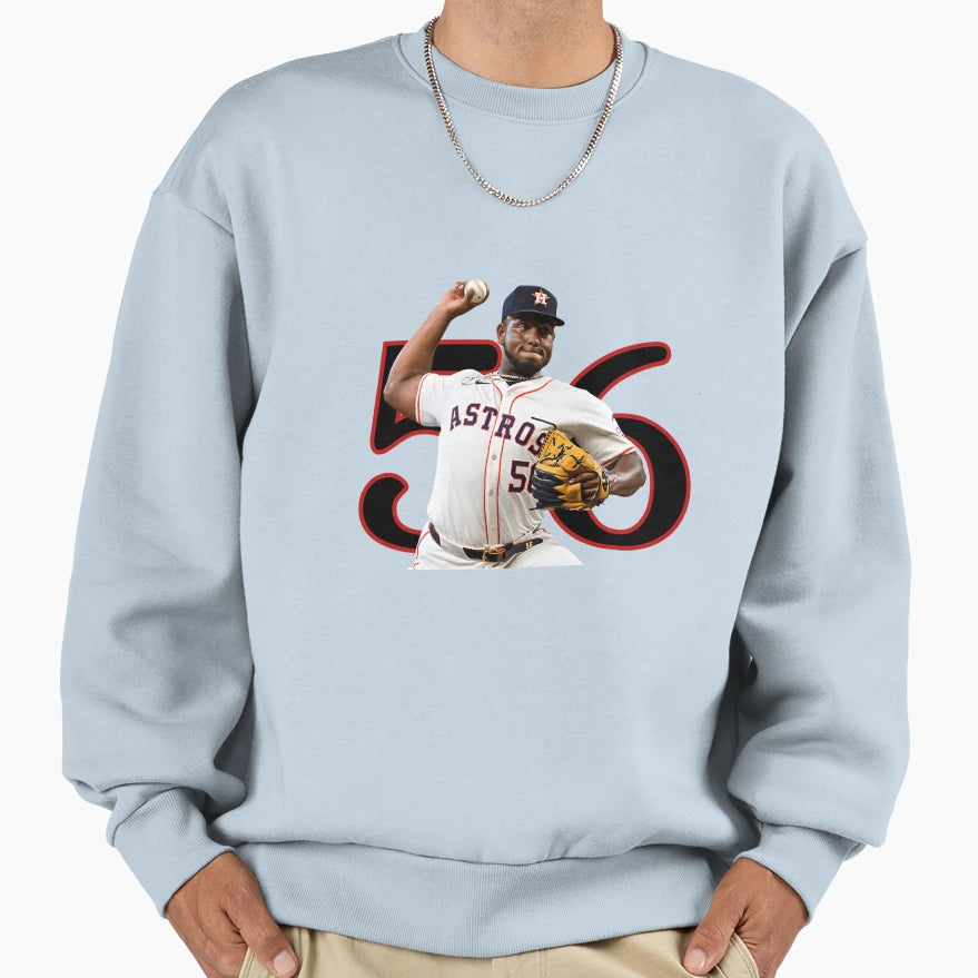 Ronel Blanco Astros Baseball Player Sweatshirt - Graphic Print Men Women - T-Shirt, Sweatshirt, Hoodie