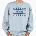 Texas Stars And Stripes Sweatshirt - Custom Art Print for Adults - T-Shirt, Sweatshirt, Hoodie