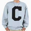 Alphabet Black C Sports Letter C Sweatshirt - Streetwear Style Men Women - T-Shirt, Sweatshirt, Hoodie