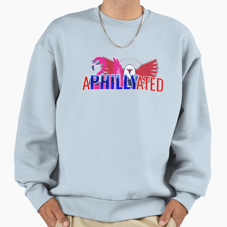 Freedom Flamingos Aphillyated Sweatshirt - Trendy Graphic for Adults - T-Shirt, Sweatshirt, Hoodie