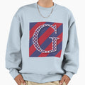 Letter G Americana Old Glory Sweatshirt - Fun Novelty Design for Adults - T-Shirt, Sweatshirt, Hoodie