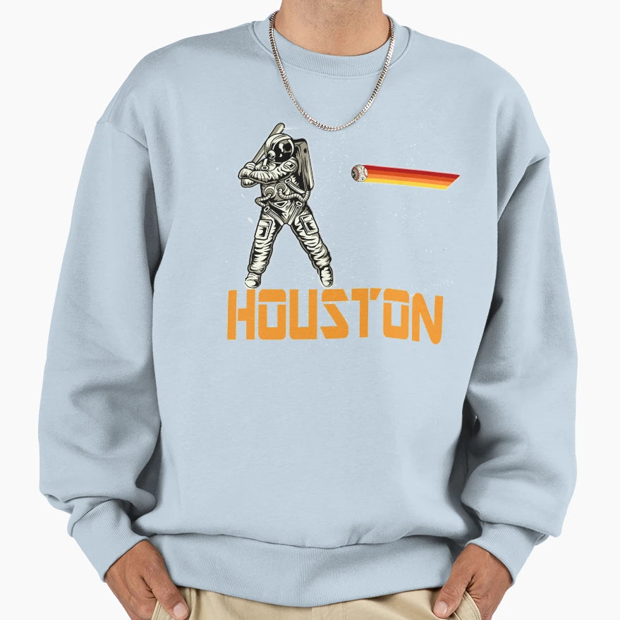 Houston Baseball Sweatshirt - Streetwear Style for Adults - T-Shirt, Sweatshirt, Hoodie