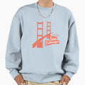 Take Me Back To San Francisco White Sweatshirt - Custom Art Print Unisex - T-Shirt, Sweatshirt, Hoodie