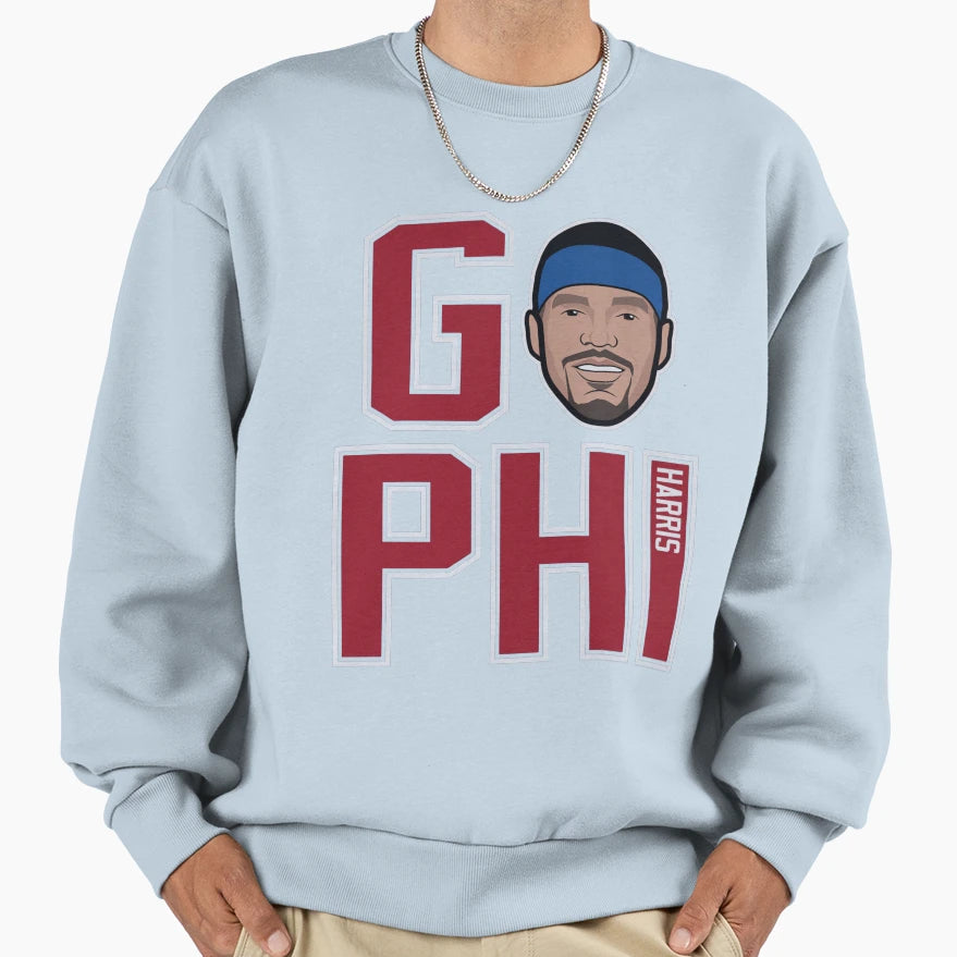 Tobias Harris Go Phi Sweatshirt - Casual Everyday Wear for Adults - T-Shirt, Sweatshirt, Hoodie