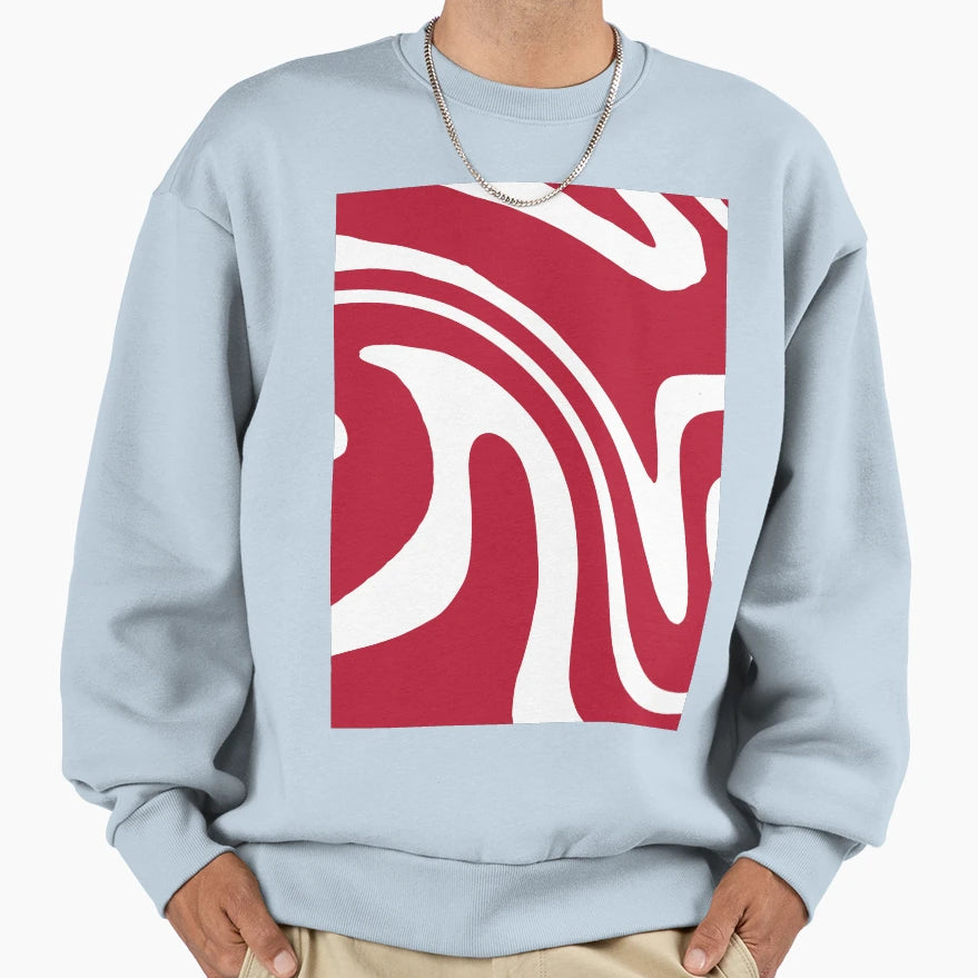 Red X Black Mousepad Sweatshirt - Unique Graphic Men Women - T-Shirt, Sweatshirt, Hoodie