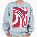 Red X Black Mousepad Sweatshirt - Unique Graphic Men Women - T-Shirt, Sweatshirt, Hoodie