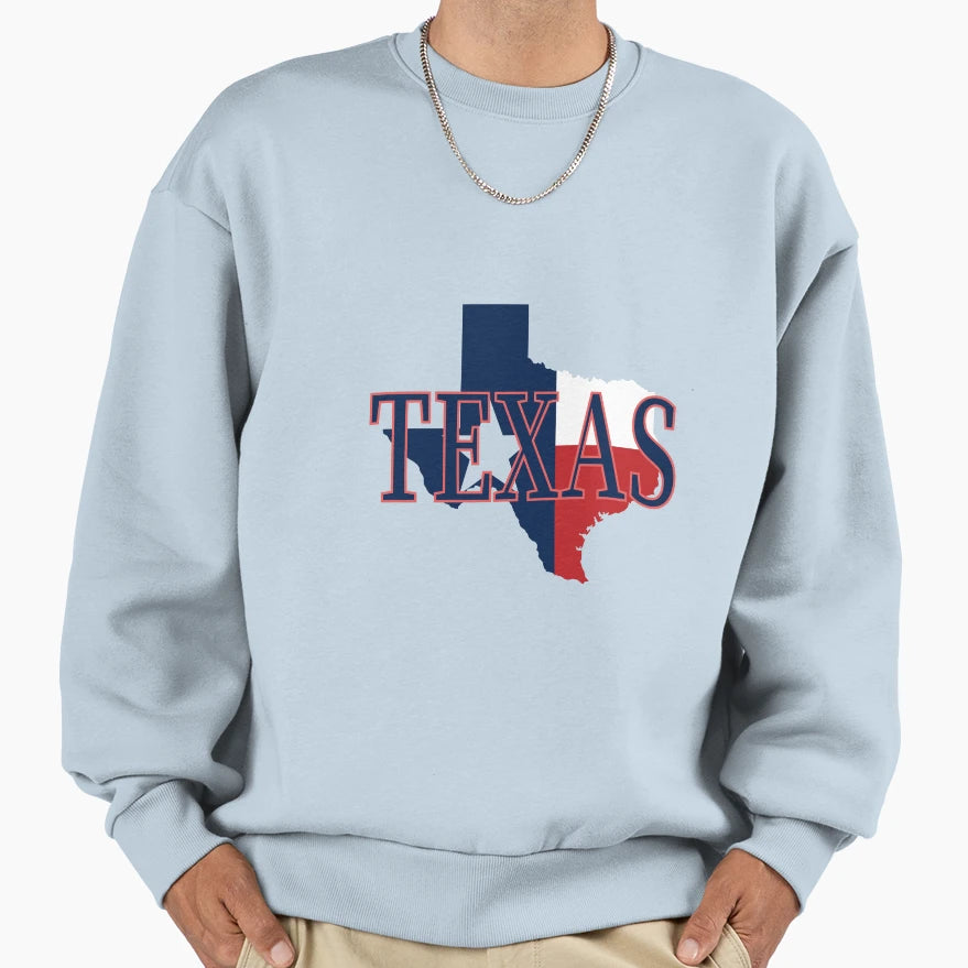 Texas Sweatshirt - Novelty Apparel for Adults - T-Shirt, Sweatshirt, Hoodie