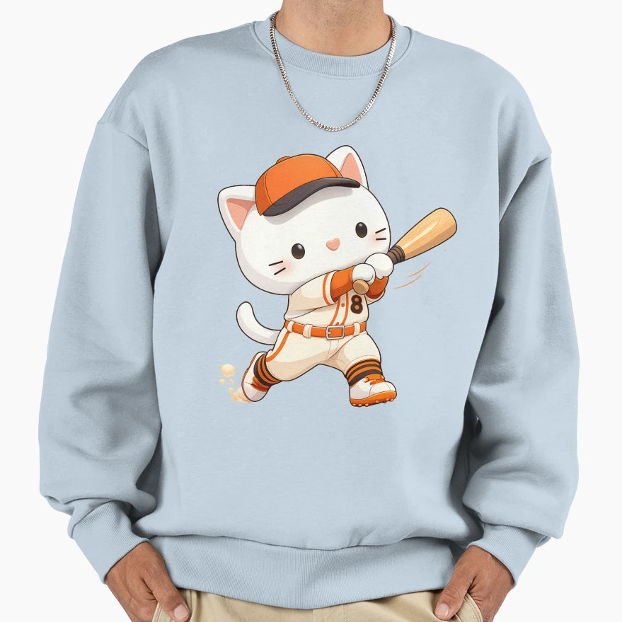 San Francisco Kawaii Cat 8 Sweatshirt - Streetwear Style for Adults - T-Shirt, Sweatshirt, Hoodie