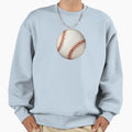 Baseball Sweatshirt - Minimalist Print Men Women - T-Shirt, Sweatshirt, Hoodie