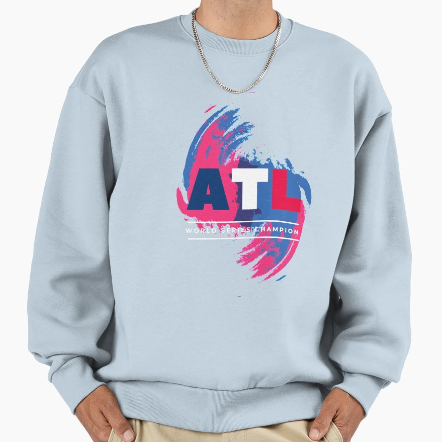 Atlanta Atl Sweatshirt - Custom Art Print Unisex - T-Shirt, Sweatshirt, Hoodie
