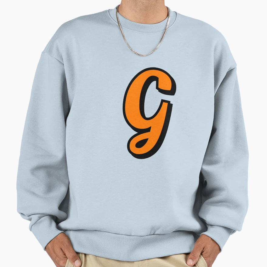 Letter G Sweatshirt - Fun Novelty Design for Adults - T-Shirt, Sweatshirt, Hoodie