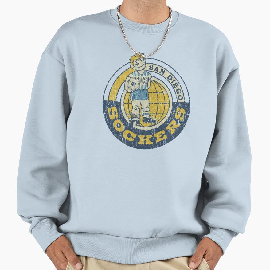 San Diego Sockers 1980 Sweatshirt - Streetwear Style Unisex - T-Shirt, Sweatshirt, Hoodie