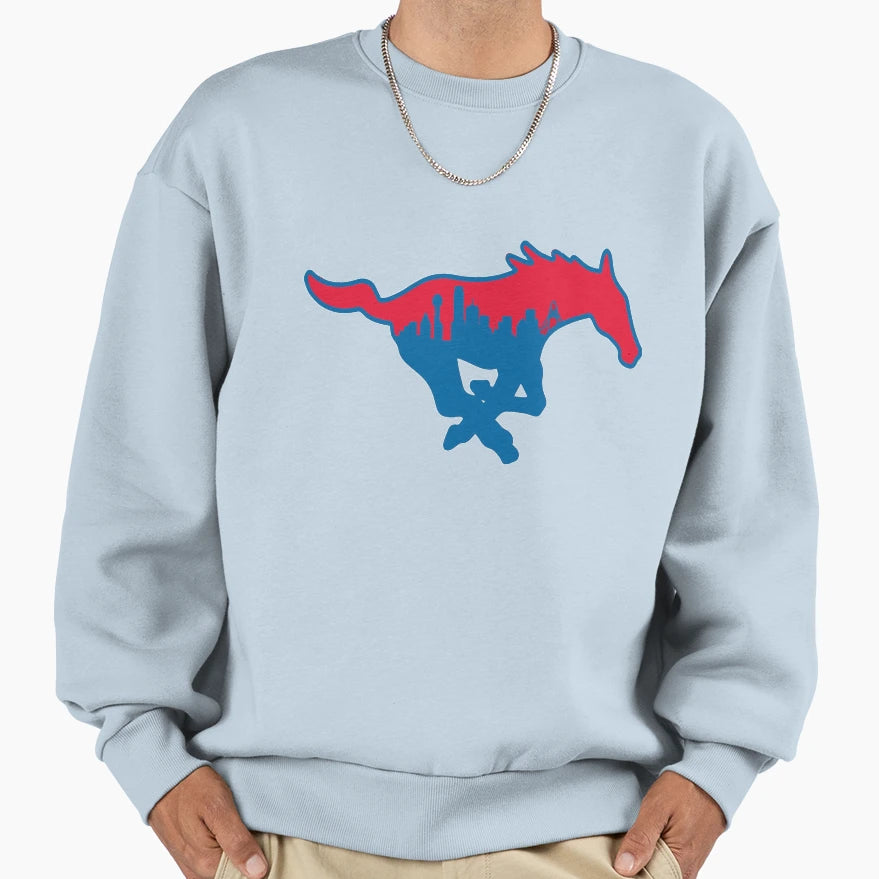 Dallas Skyline Peruna Sweatshirt - Graphic Print for Adults - T-Shirt, Sweatshirt, Hoodie
