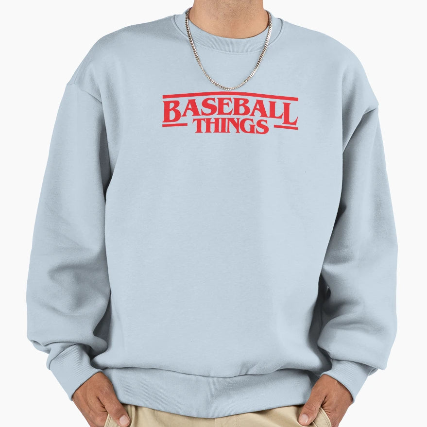 Baseball Sweatshirt - Fun Novelty Design Men Women - T-Shirt, Sweatshirt, Hoodie