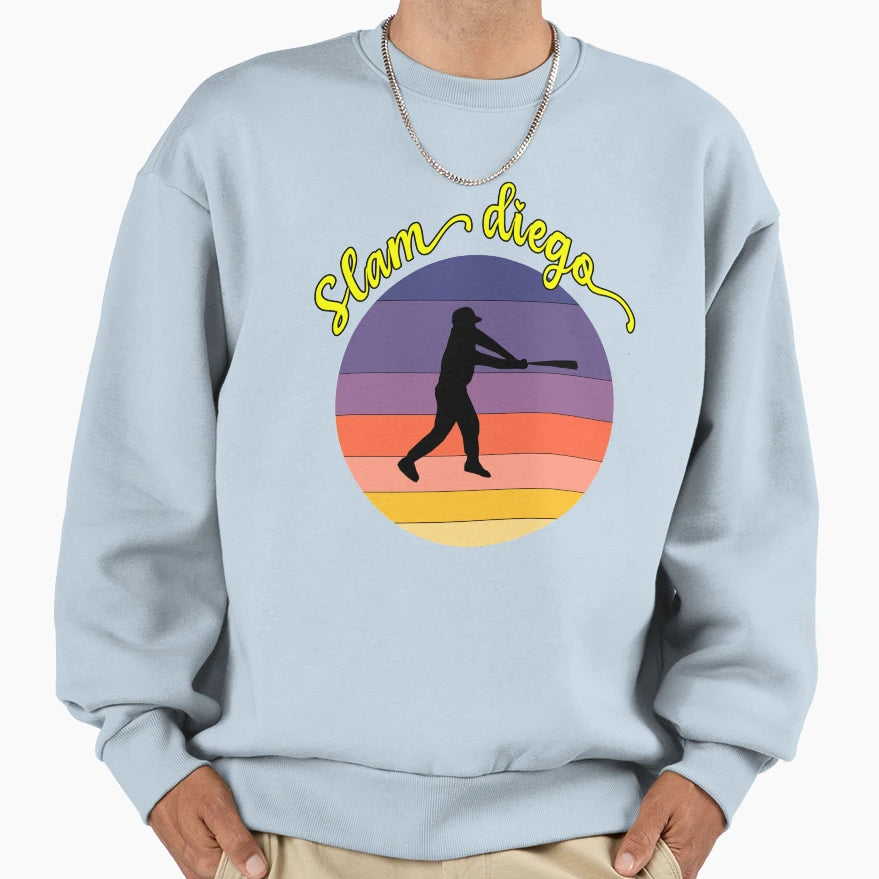 Slam Diego Padres T-Shirt - Fun Novelty Design Unisex - T-Shirt, Sweatshirt, Hoodie