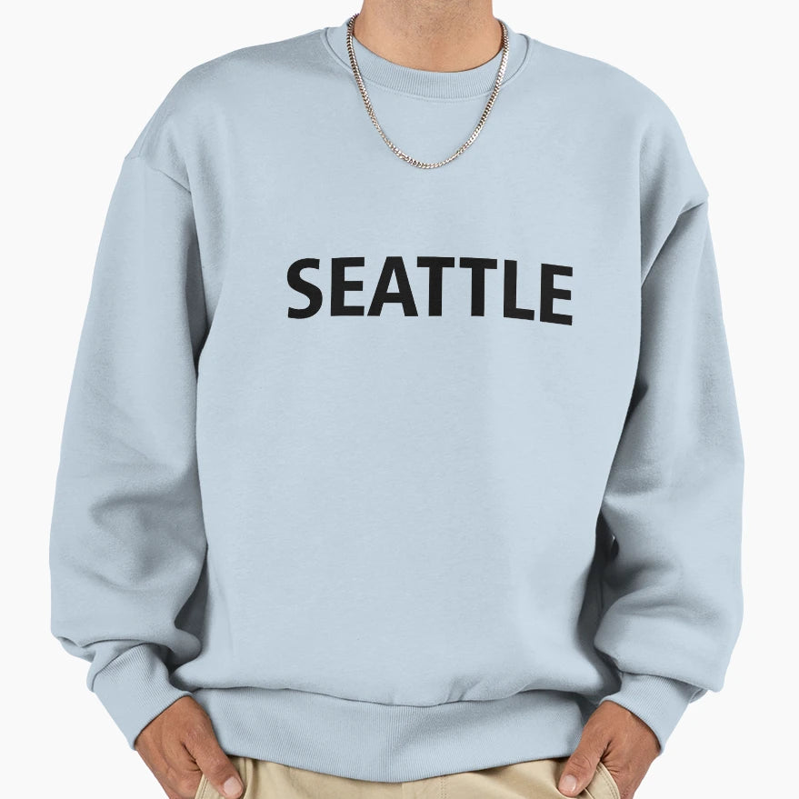 Seattle Sweatshirt - Casual Everyday Wear Men Women - T-Shirt, Sweatshirt, Hoodie
