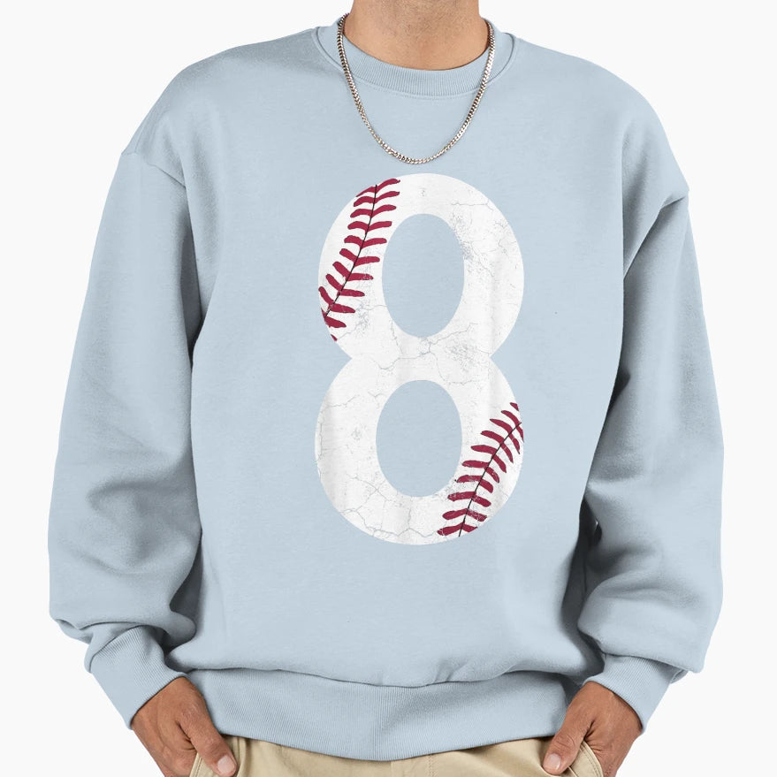Happy Birthday 8Th 8 Year Old Sweatshirt - Streetwear Style for Adults - T-Shirt, Sweatshirt, Hoodie