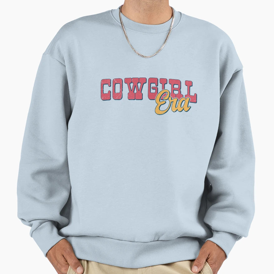 Cowgirl Era Sweatshirt - Trendy Graphic Men Women - T-Shirt, Sweatshirt, Hoodie