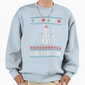 Baseball Snowman Ugly Sweatshirt - Novelty Apparel for Adults - T-Shirt, Sweatshirt, Hoodie