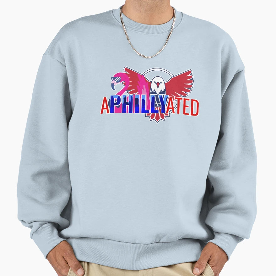 Freedom Flamingos Aphillyated Sweatshirt - Casual Everyday Wear Unisex - T-Shirt, Sweatshirt, Hoodie