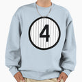 Luke Appling 4 Jersey Number Sweatshirt - Streetwear Style Unisex - T-Shirt, Sweatshirt, Hoodie