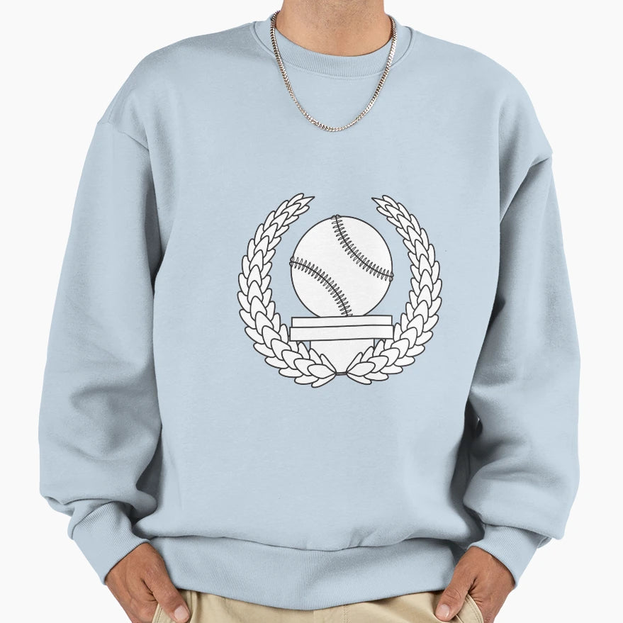 Baseball Sweatshirt - Trendy Graphic Unisex - T-Shirt, Sweatshirt, Hoodie