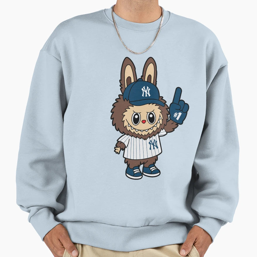 Labubu Chesnut Cocoa New York Sweatshirt - Unique Graphic for Adults - T-Shirt, Sweatshirt, Hoodie