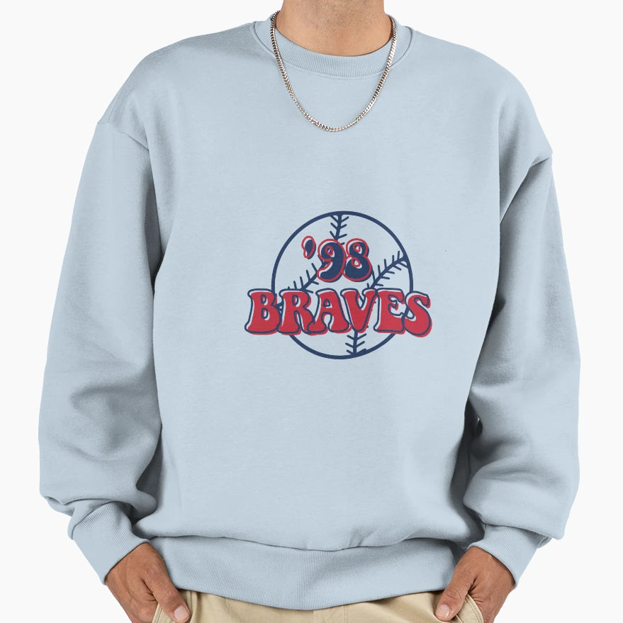 98 Braves Wallen Sweatshirt - Casual Everyday Wear Men Women - T-Shirt, Sweatshirt, Hoodie